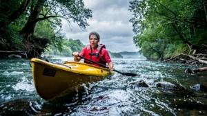 Jeune adulte en canoë sur la Sèvre surpris par des eaux agitées sans vérification préalable du niveau d'eau