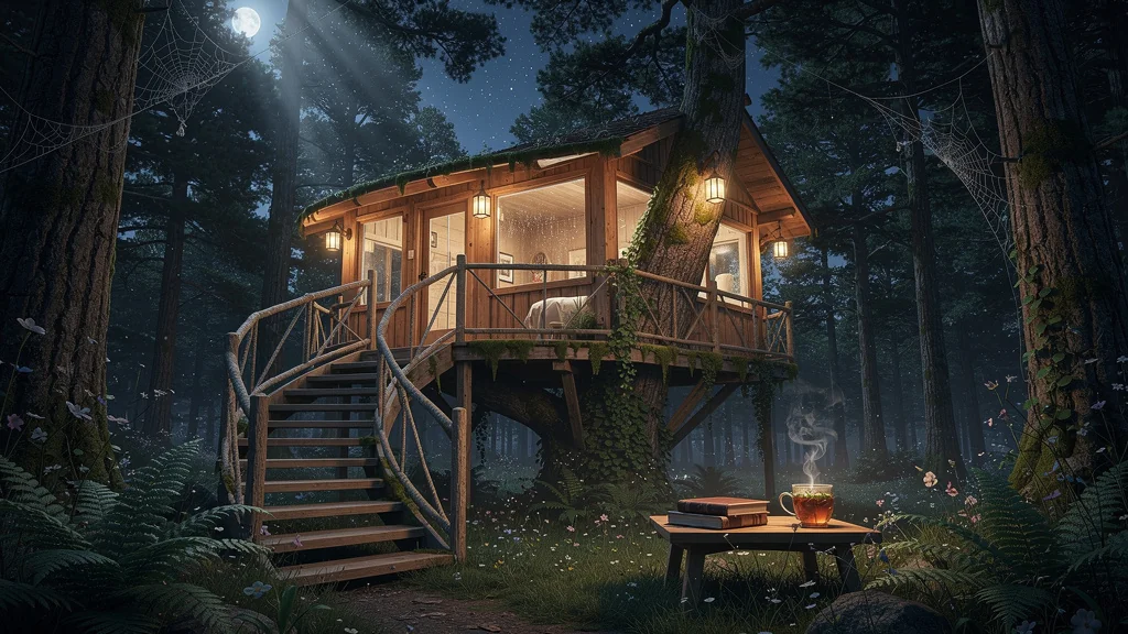 Nuit en cabane perchée au cœur de la nature, transformant l’expérience du camping nature